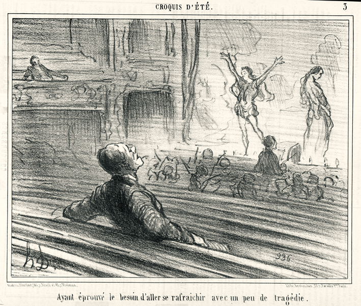  奥诺雷·杜米埃 Honore Daumier ——已经感到有必要去冷静下来